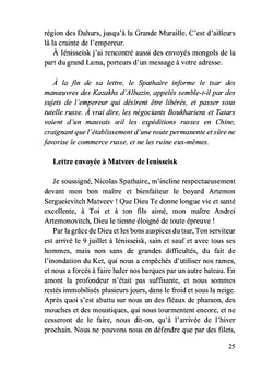 Journal du voyage en Chine du spathaire Nicolas Milescu