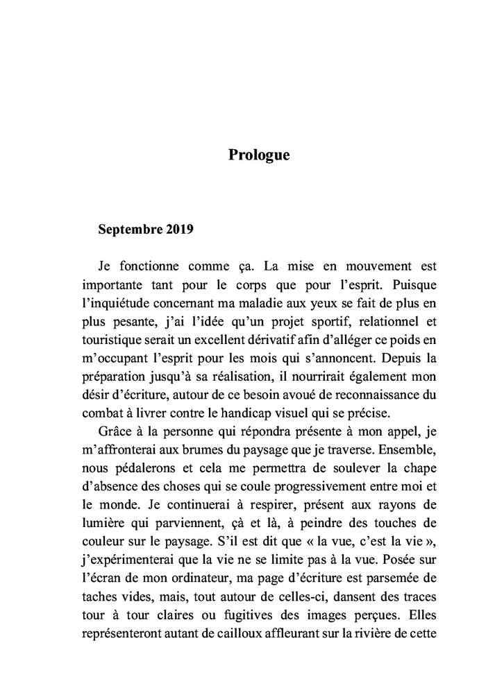 Un chemin à contre-peur