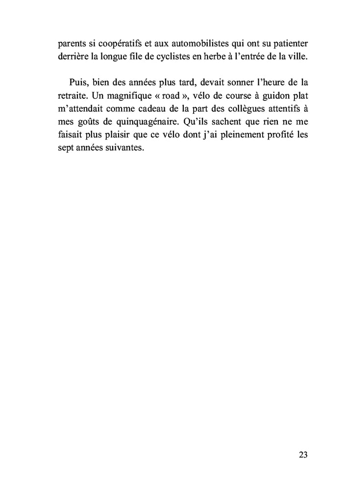 Un chemin à contre-peur
