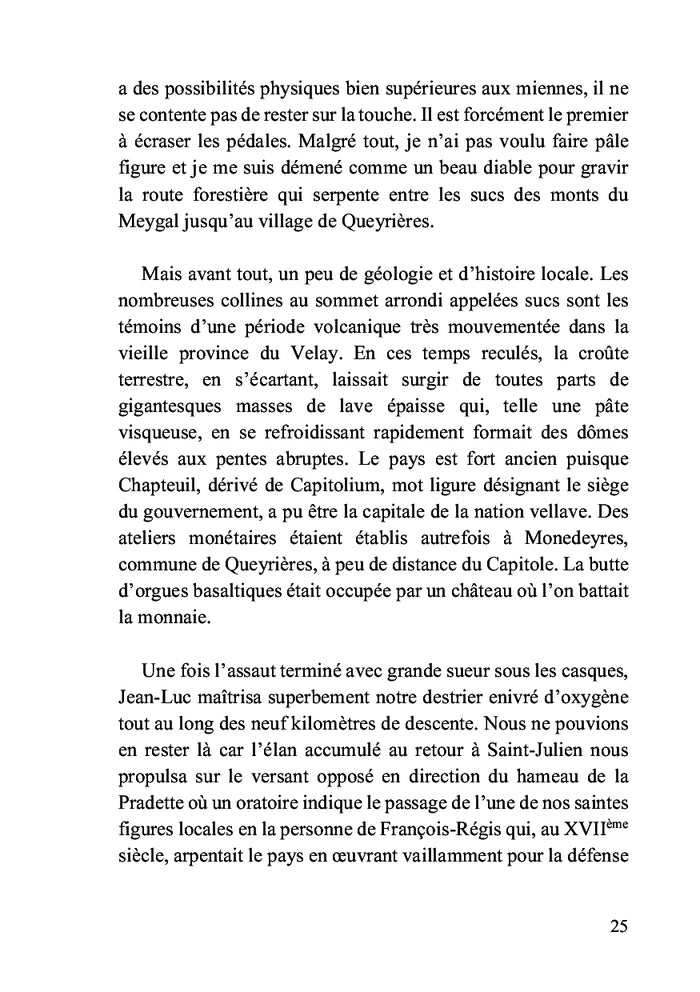 Un chemin à contre-peur