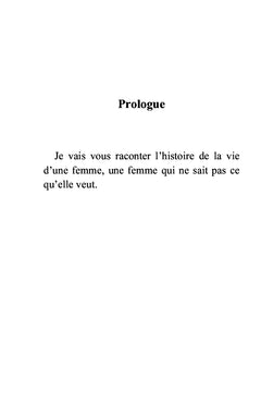 La vie d'une femme