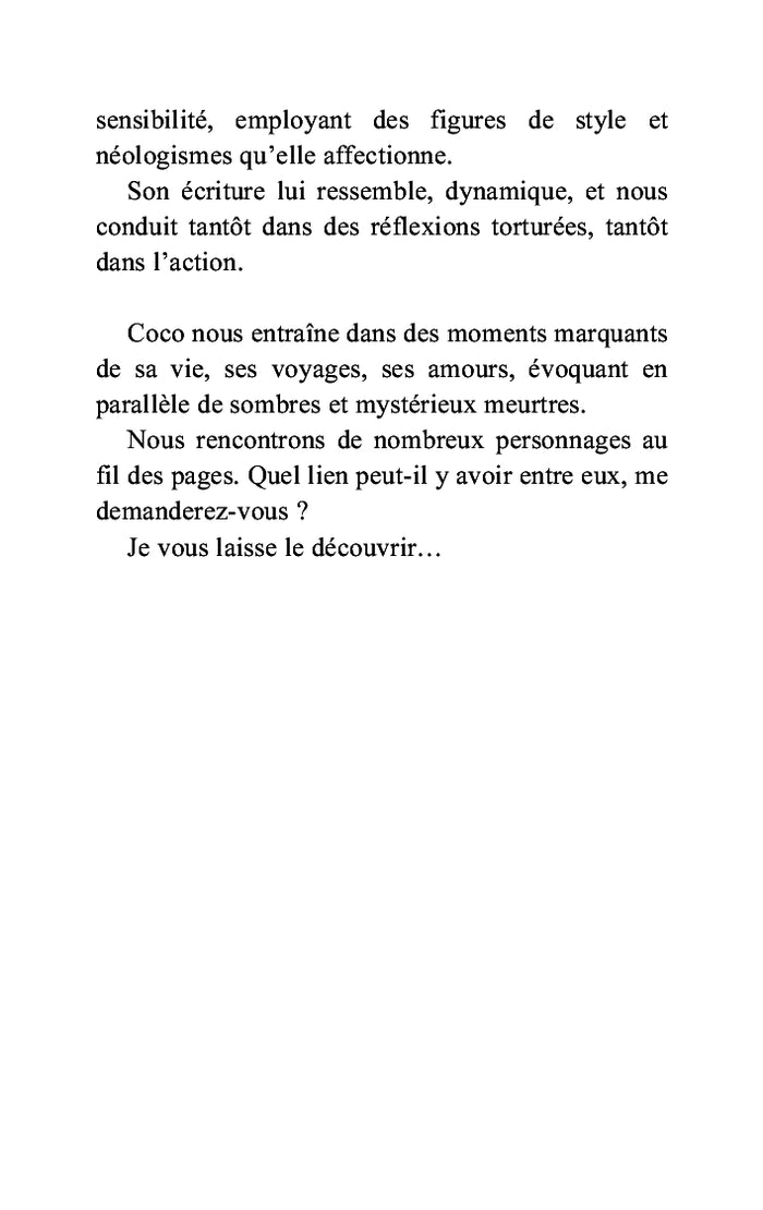 La substance noire ou le Locus Niger