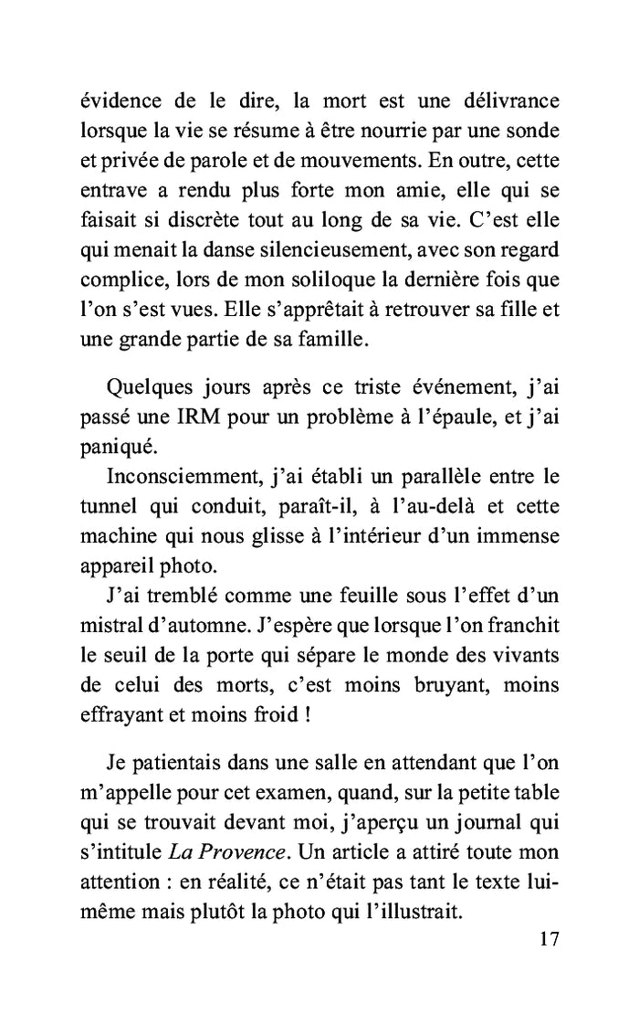 La substance noire ou le Locus Niger