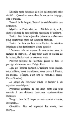 Le tango du cimetière
