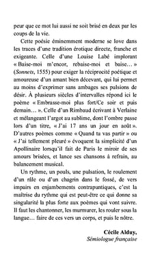 Écrire ton corps et puis le mien