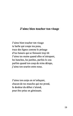 Écrire ton corps et puis le mien