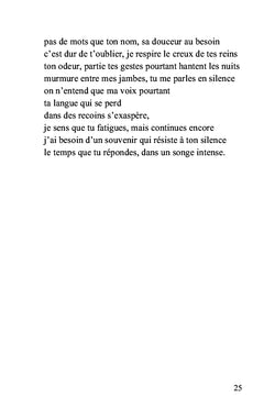 Écrire ton corps et puis le mien