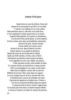 La vie n'est pas un long poème tranquille...