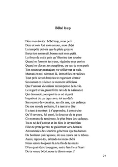 La vie n'est pas un long poème tranquille...
