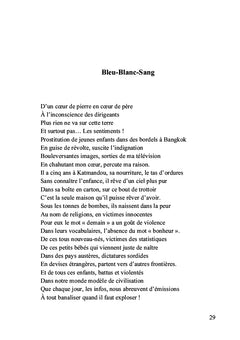 La vie n'est pas un long poème tranquille...