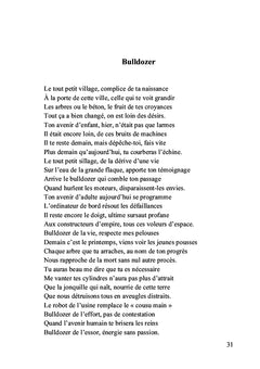 La vie n'est pas un long poème tranquille...