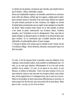 Pensées poétiques, pensées ordinaires et autres histoires...