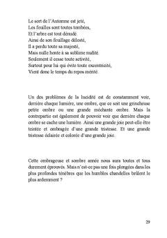 Pensées poétiques, pensées ordinaires et autres histoires...