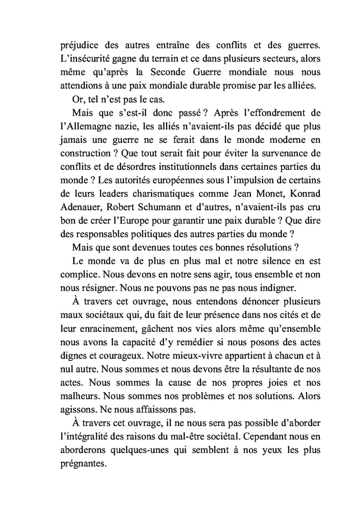 Réveillons-nous : tous ensemble nous le pouvons