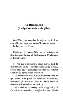 La Rééducation