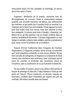 L'inachevé