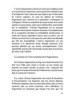L'inachevé