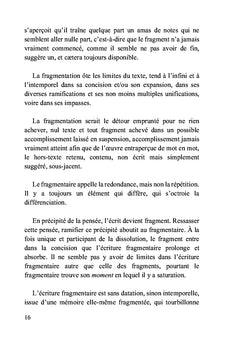 L'inachevé