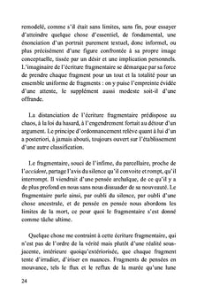L'inachevé