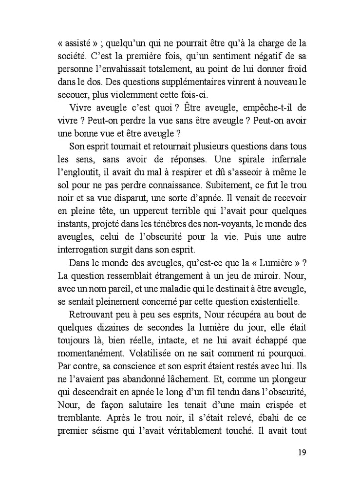 Un aveugle au paradis