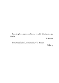Dialogue avec les vivants
