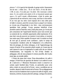 Souvenirs de l'aube