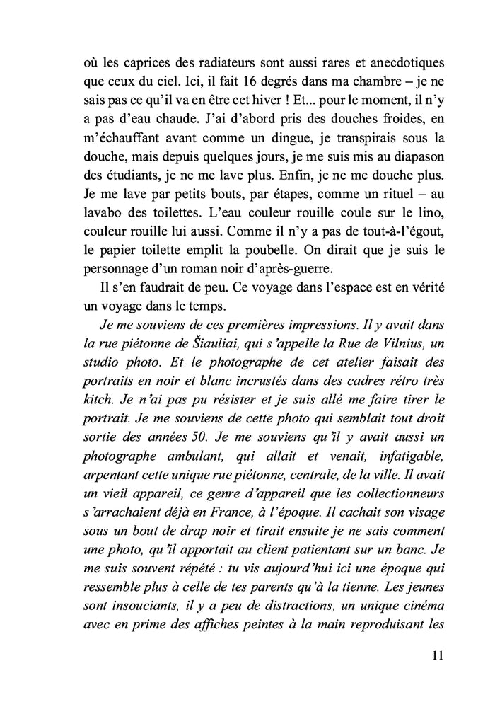 Journal d'un jeune français en pays balte