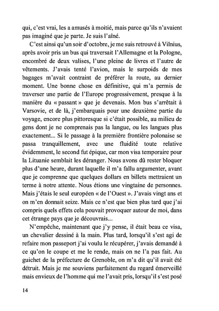 Journal d'un jeune français en pays balte