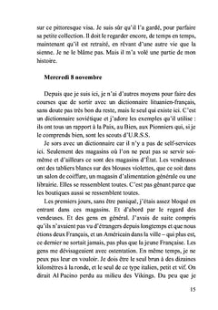 Journal d'un jeune français en pays balte
