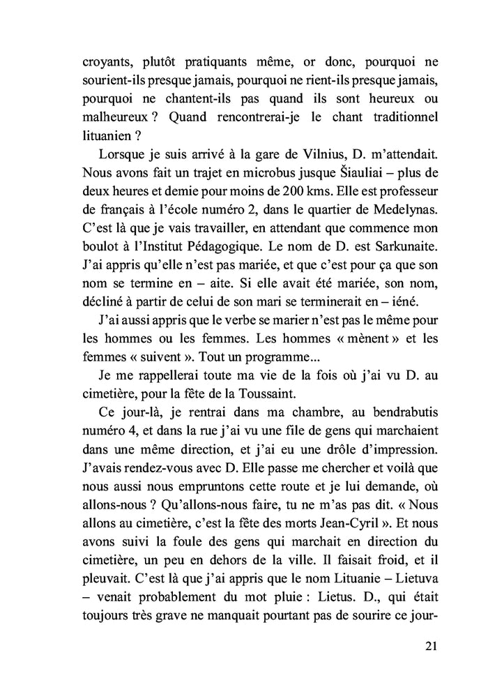Journal d'un jeune français en pays balte