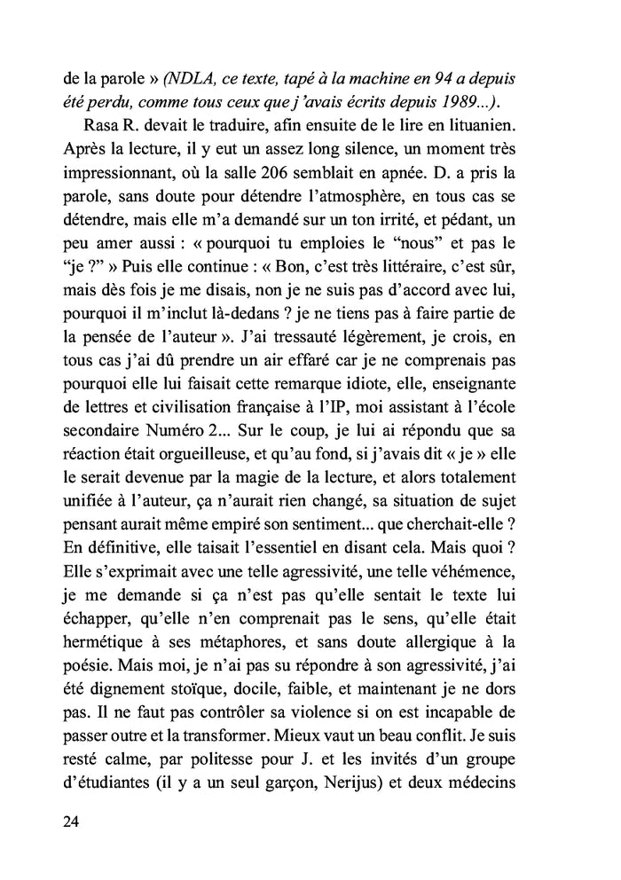 Journal d'un jeune français en pays balte