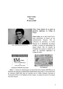 La Saga des Mathématiciennes