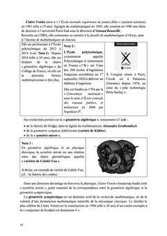 La Saga des Mathématiciennes