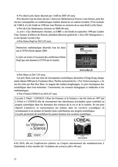 La Saga des Mathématiciennes