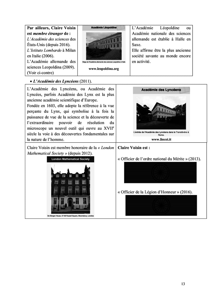 La Saga des Mathématiciennes