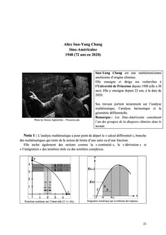 La Saga des Mathématiciennes