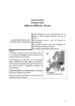 La Saga des Mathématiciennes