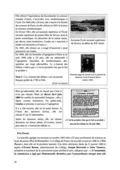 La Saga des Mathématiciennes