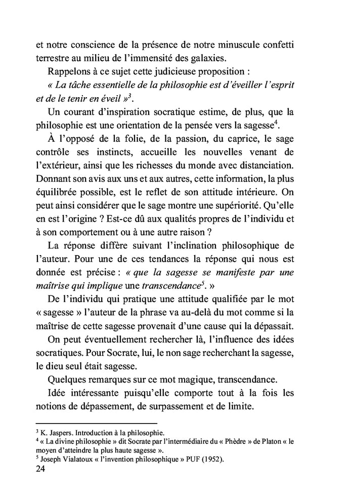 Essence et absolu, vaches sacrées de la philosophie