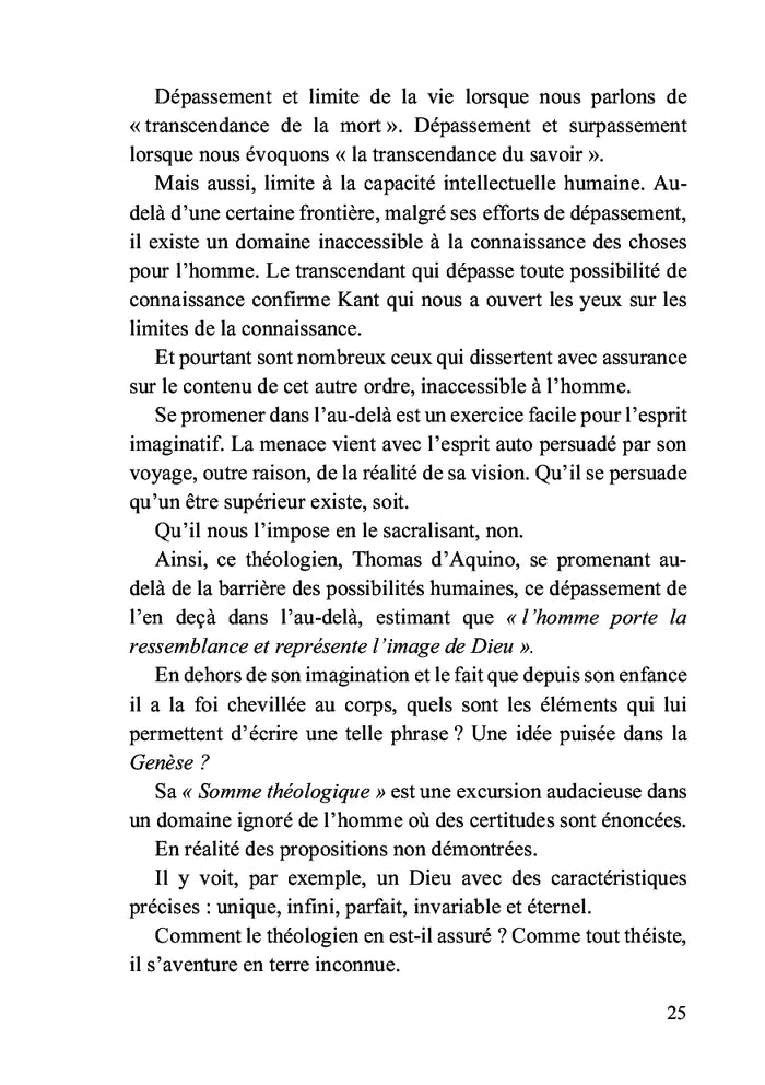 Essence et absolu, vaches sacrées de la philosophie