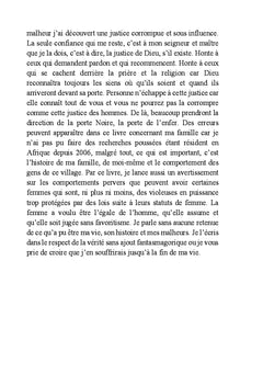 À la découverte de la vérité et la vie d'un coupable innocent