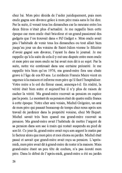 À la découverte de la vérité et la vie d'un coupable innocent