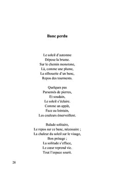 Ma résilience en poésie