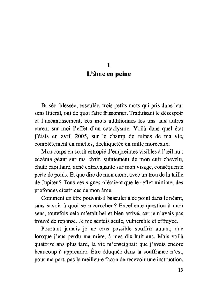 Mémoire d'un chemin vers la guérison