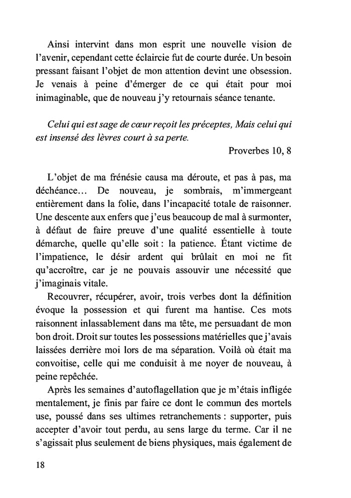 Mémoire d'un chemin vers la guérison