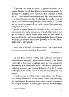 Mémoire d'un chemin vers la guérison