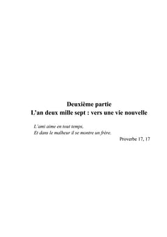 Mémoire d'un chemin vers la guérison