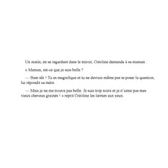 Est-ce que je suis belle ?