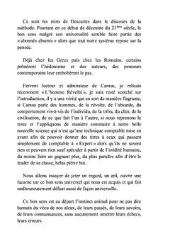 Le bon sens