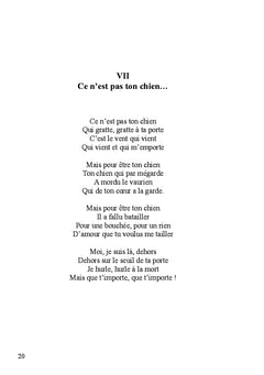 Poèmes en vrac